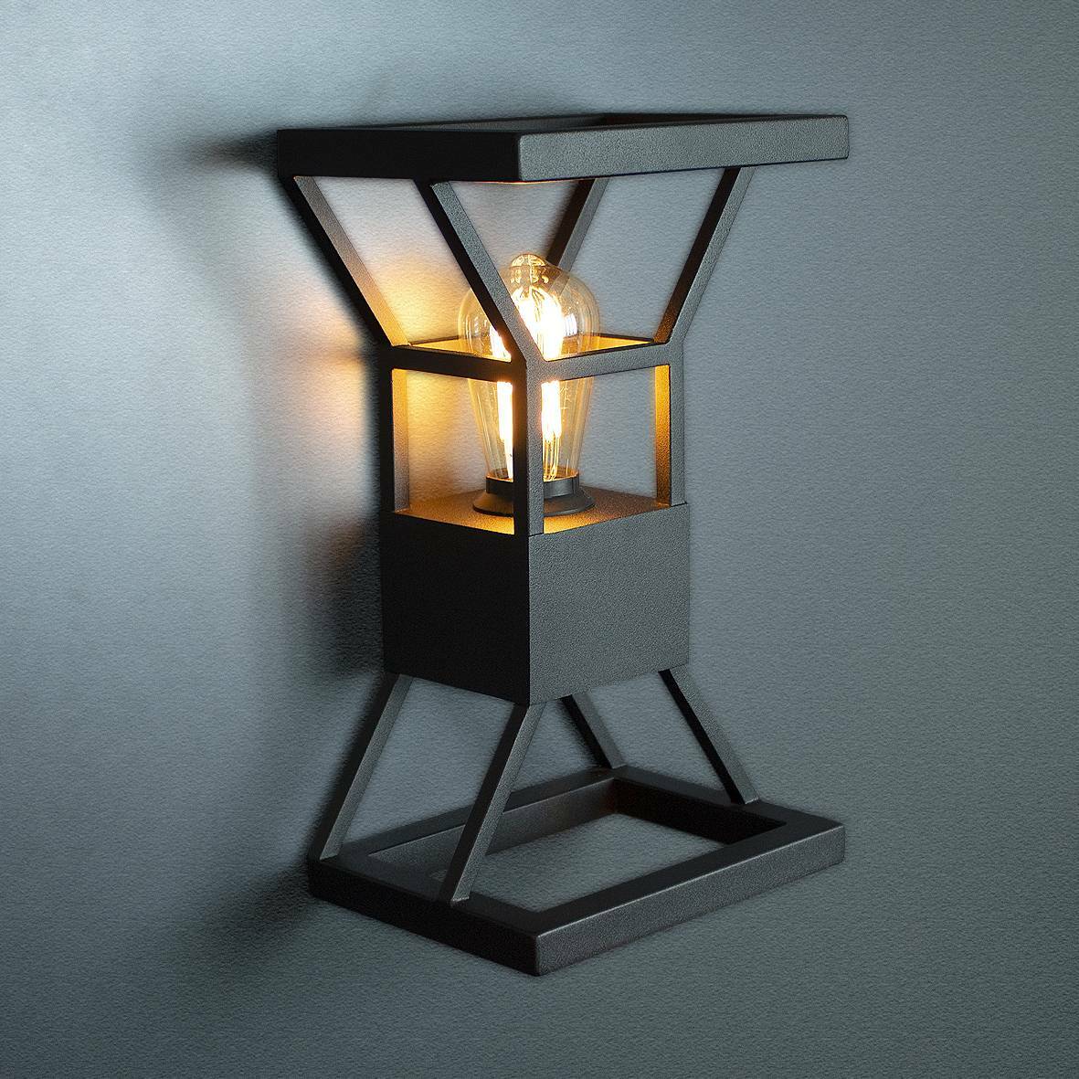 Настінний світильник «HOURGLASS» Black